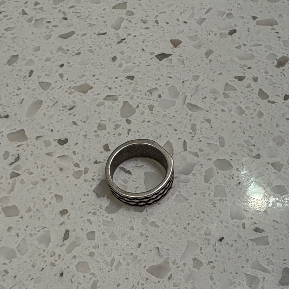 Silver Men's Ring